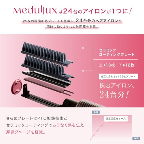AXXZIA Medulux コームアイロン 100-240V – WAFUU JAPAN