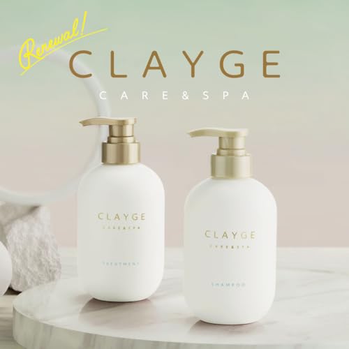 CLAYGE Shampoo & Treatment Set SR Dry and Smooth Floral & Musk