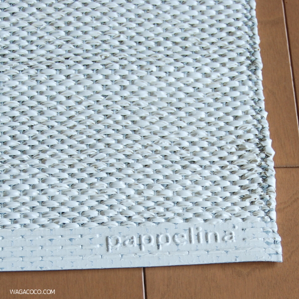 パペリナ】プレゼントキャンペーンのヴェラを玄関に敷いてみました