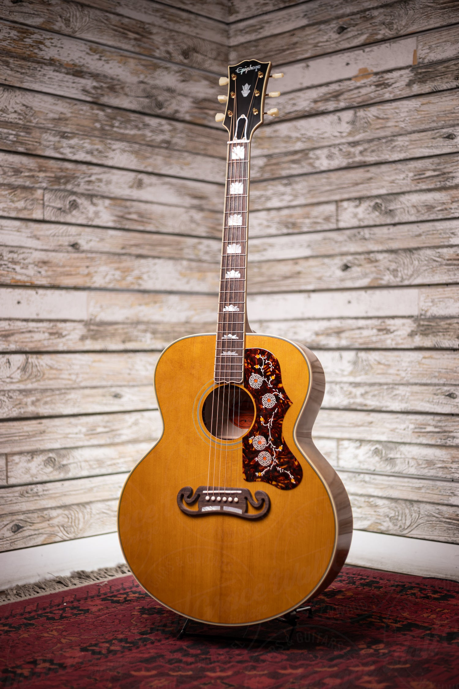 Epiphone 1957 SJ-200 Acoustic Guitar - Antique Natural – Walt