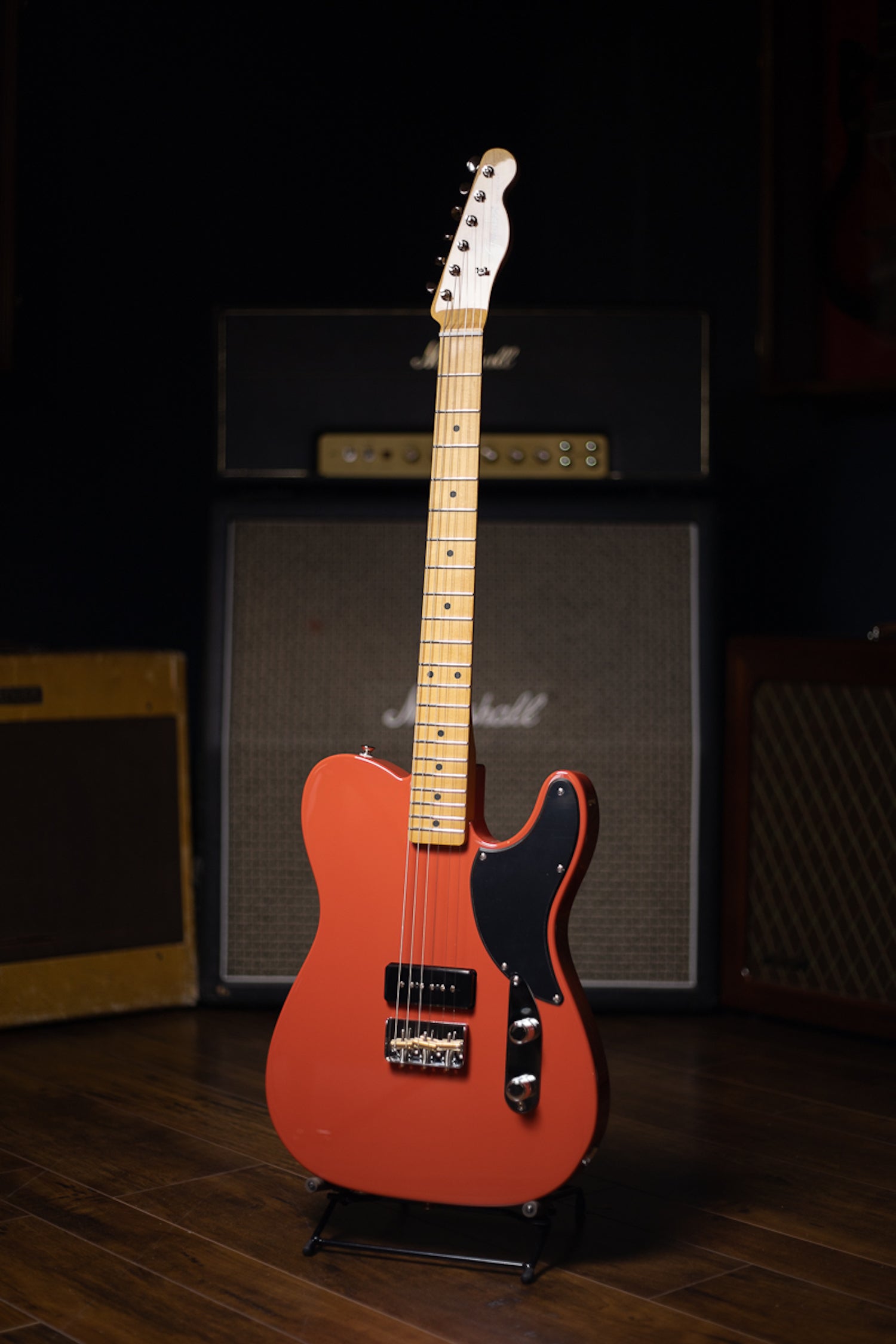 Fender Noventa Telecaster Electric Guitar - Fiesta Red – Walt