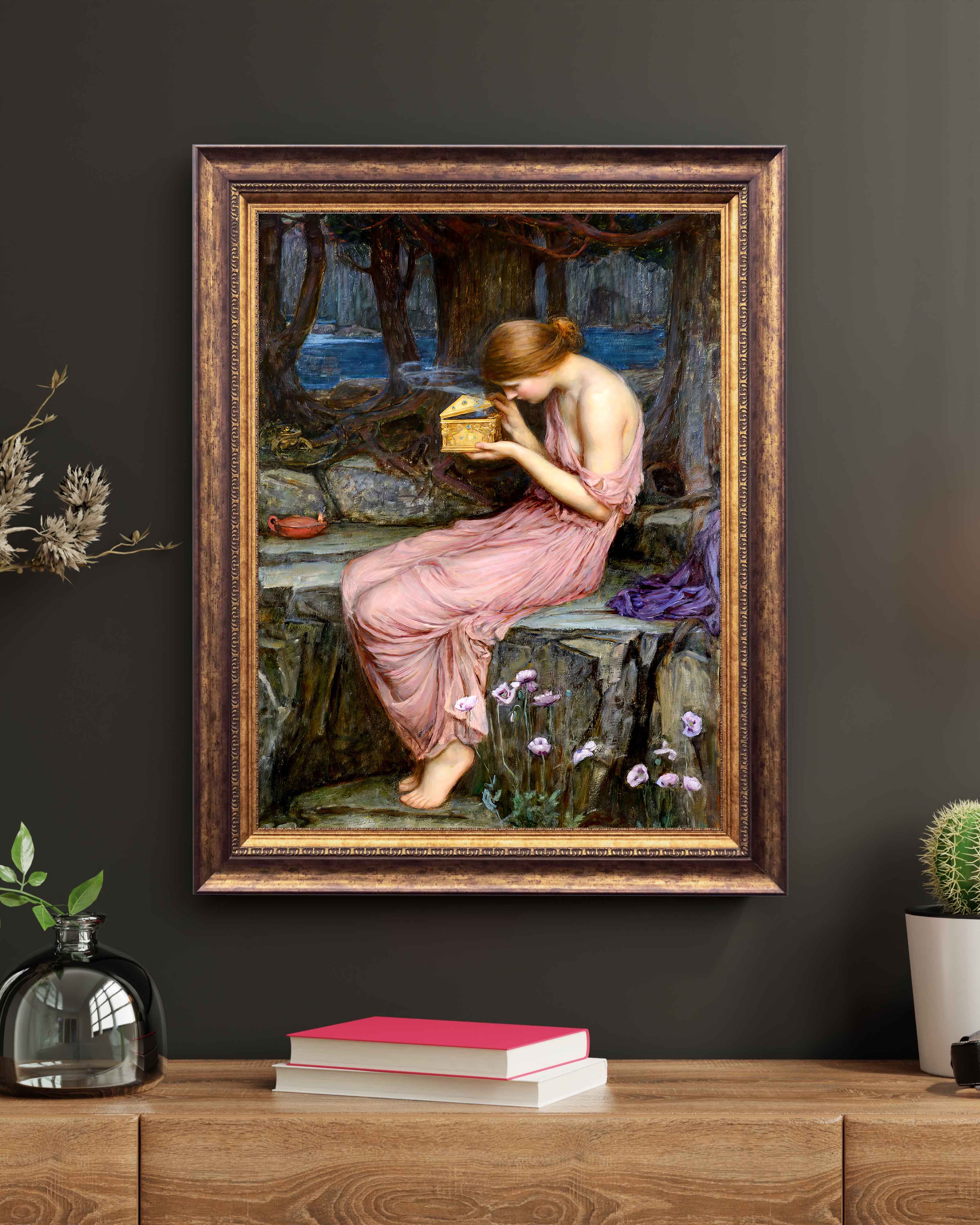 John William Waterhouse Poster - Psyche Opening The Golden Box
