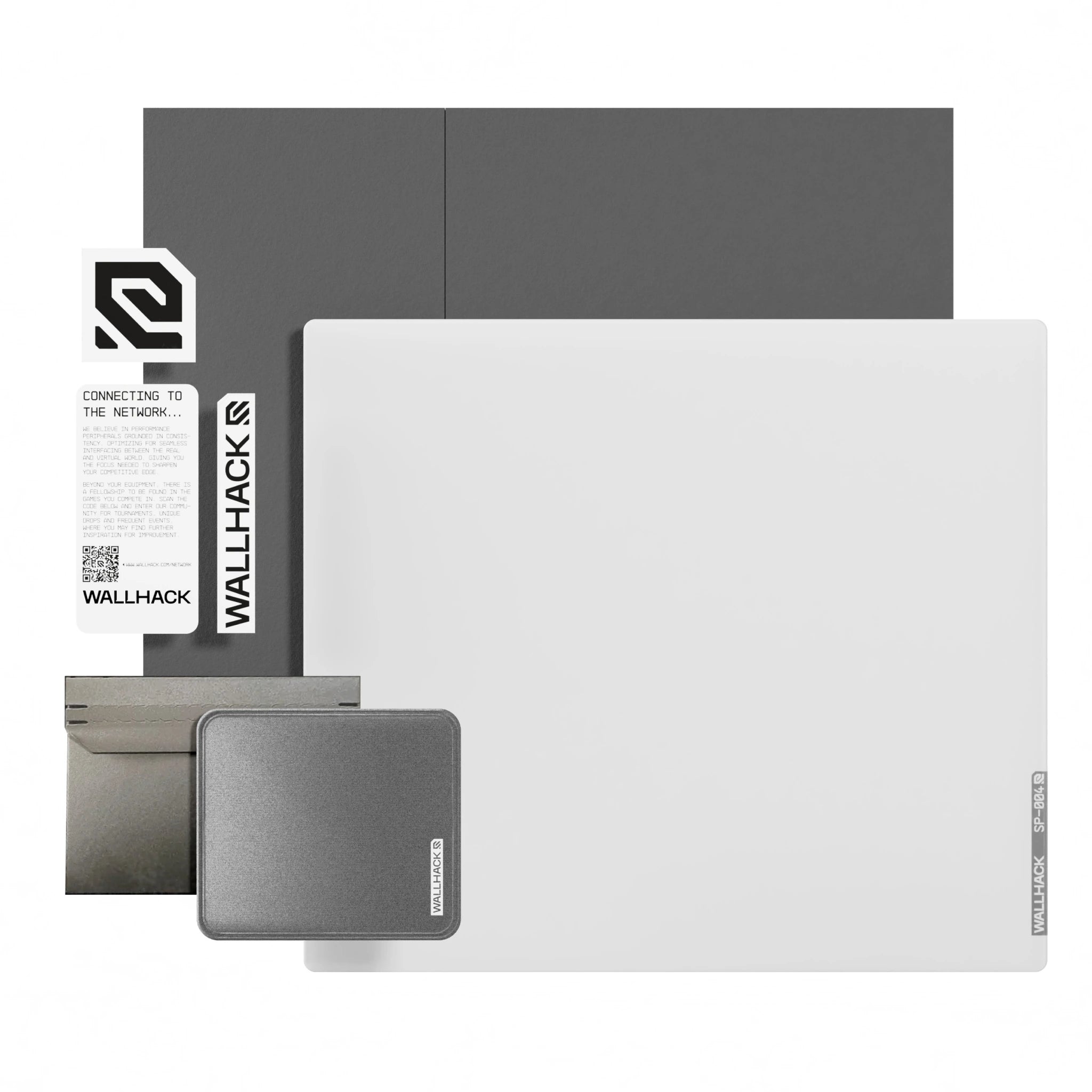 SP-004（ホワイト） ガラスマウスパッド | WALLHACK