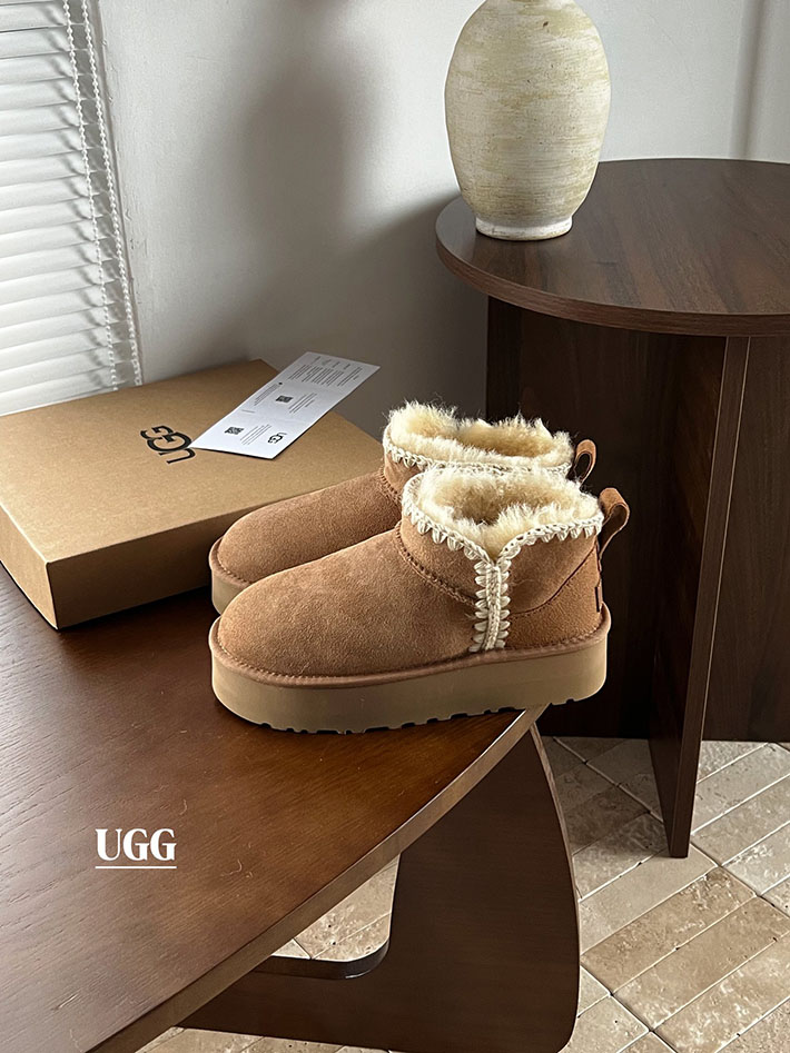 最高級UGGスーパーコピー靴 UGGムートンブーツコピー ugg 厚底ブーツ