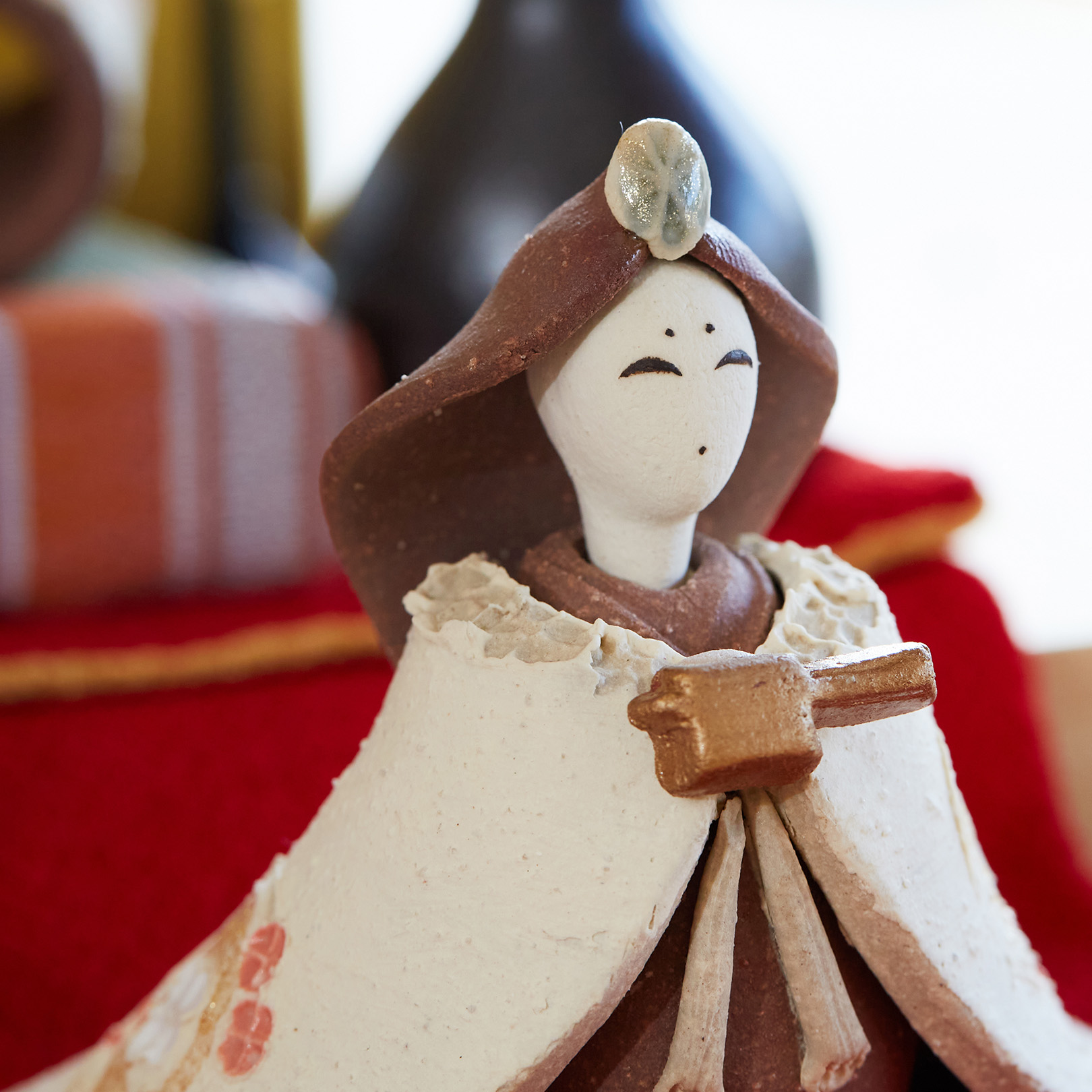 三人官女 - 大人顔（つばき・あんず） | 明山 オンラインショップ