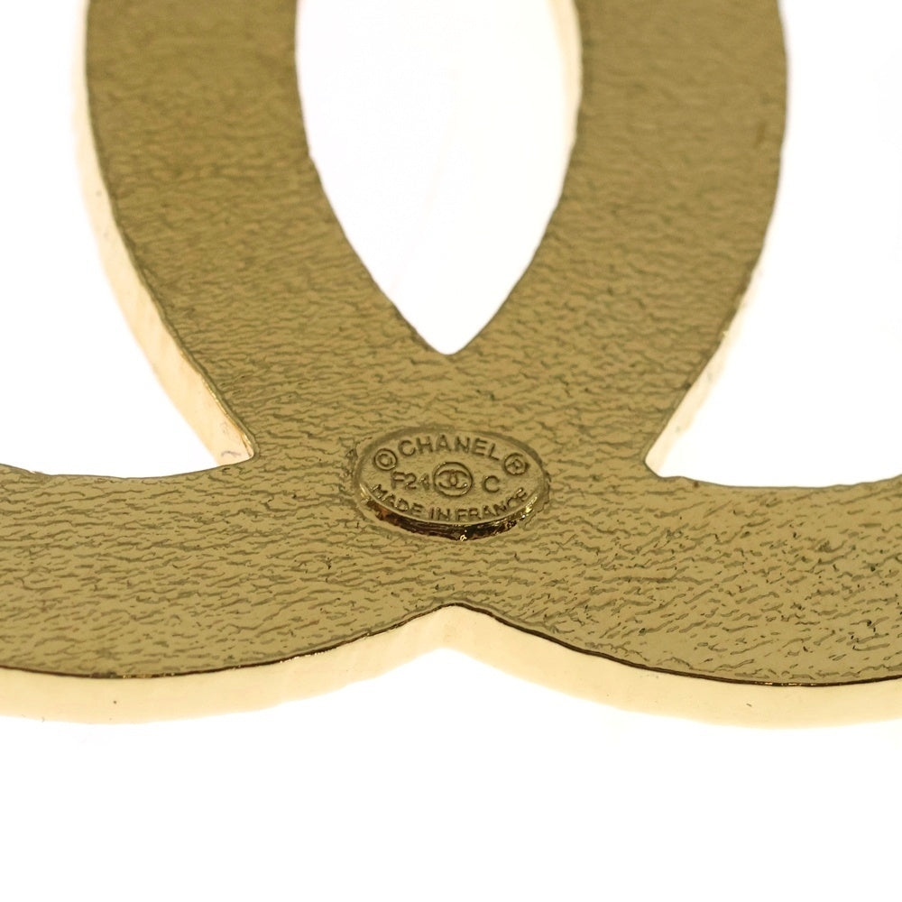 CHANEL(シャネル) ココマーク ブローチ ピンク×ゴールド GP P24C