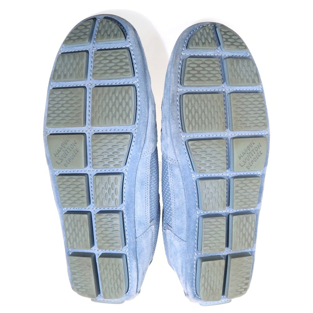 LOUIS VUITTON(ルイヴィトン) LV ラリー スニーカー ブルー スエード