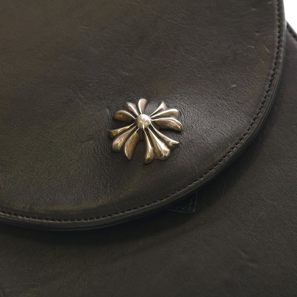 CHROME HEARTS(クロムハーツ) CHプラス装飾2WAYレザーショルダーバッグ