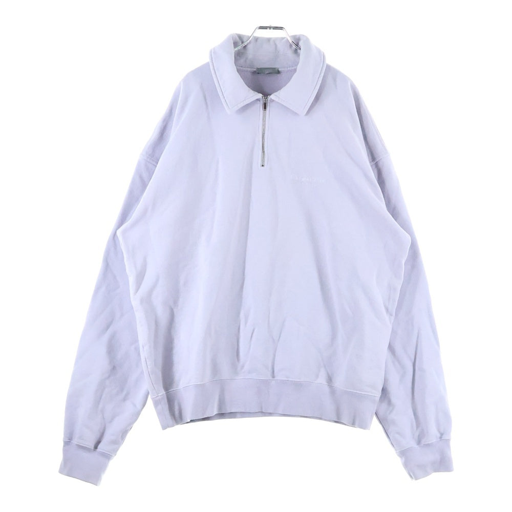DIOR(ディオール) 22AW Half-Zipped Long-Sleeved Sweatshirt ロゴ刺繍