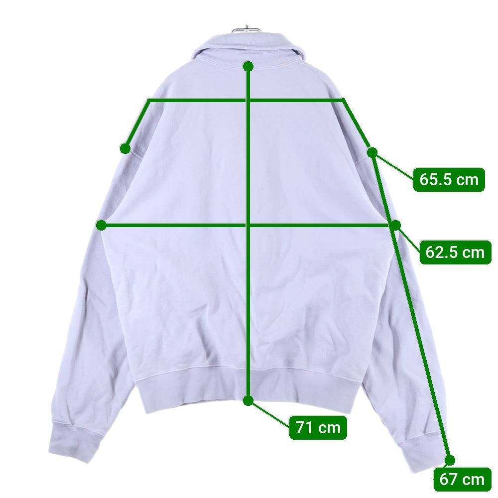 DIOR(ディオール) 22AW Half-Zipped Long-Sleeved Sweatshirt ロゴ刺繍