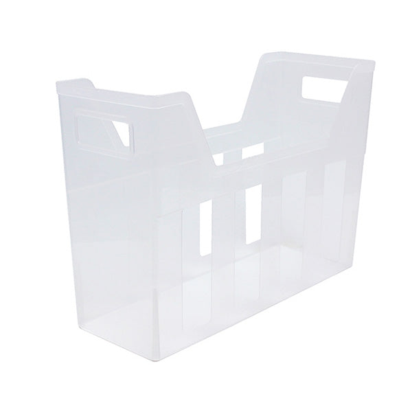 まとめ買い】A4ファイルボックス・クリア 0347/450634 | ワッツ