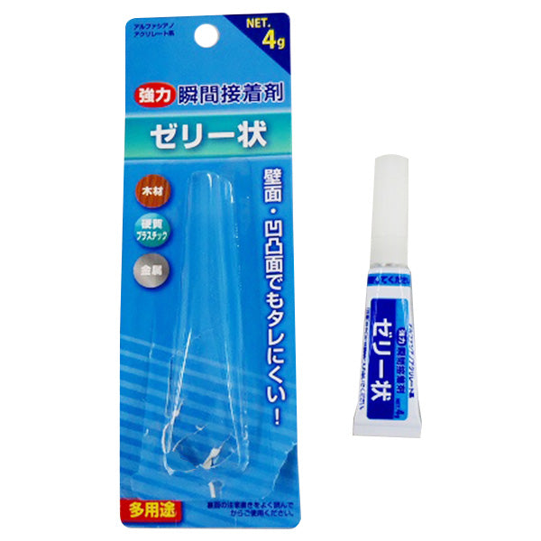 強力瞬間接着剤 ゼリー状4g 341289