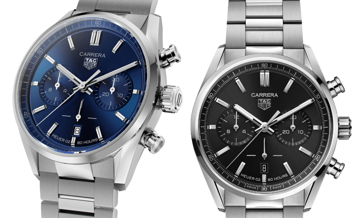 エレガントなクロノグラフ「タグ・ホイヤー カレラ」に42mmケースの