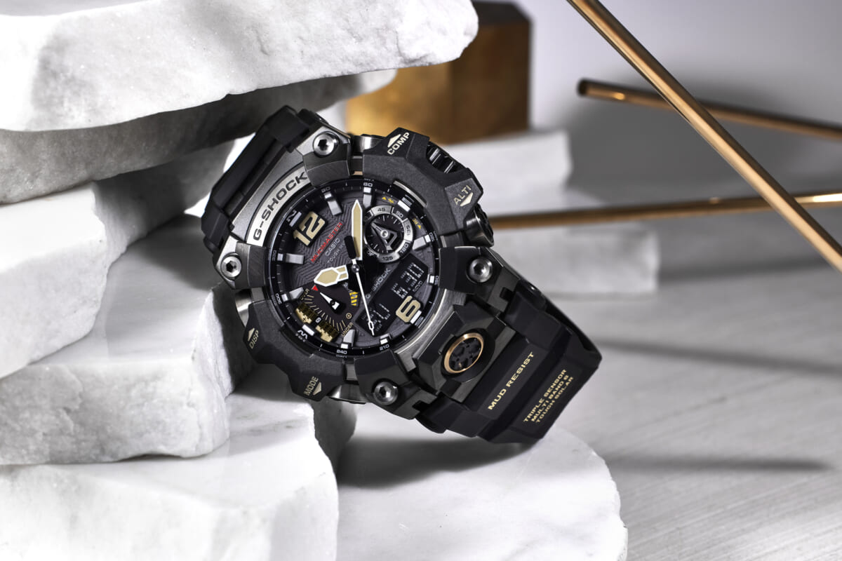 高級感をグッと上げるメタルベゼルの作りが凄い【防塵・防泥G-SHOCK
