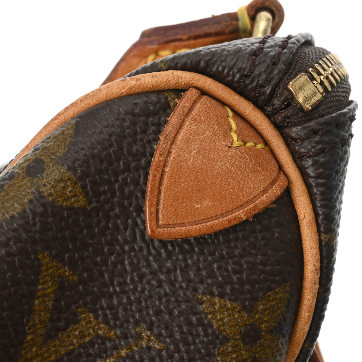 ルイ ヴィトン モノグラム ミニ スピーディ 旧型 ブラウン M41534