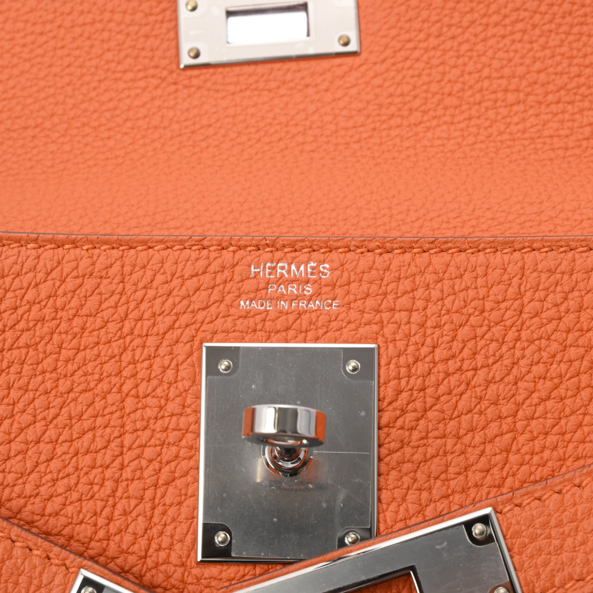 エルメス ケリー 28 内縫い オレンジ トゴ レディース バッグ 【未使用