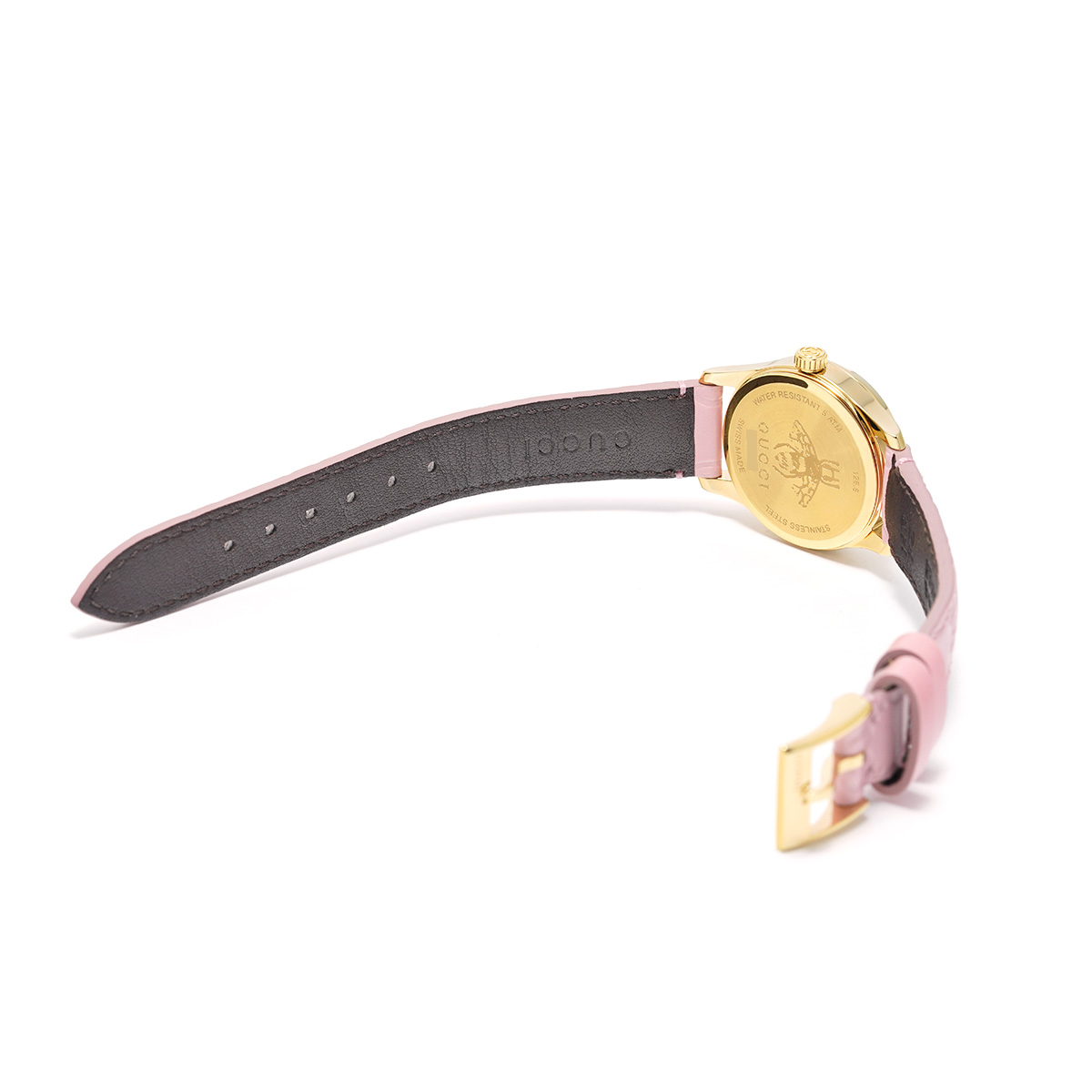 グッチ Gタイムレス 126.5 ピンク レディース 時計 【中古