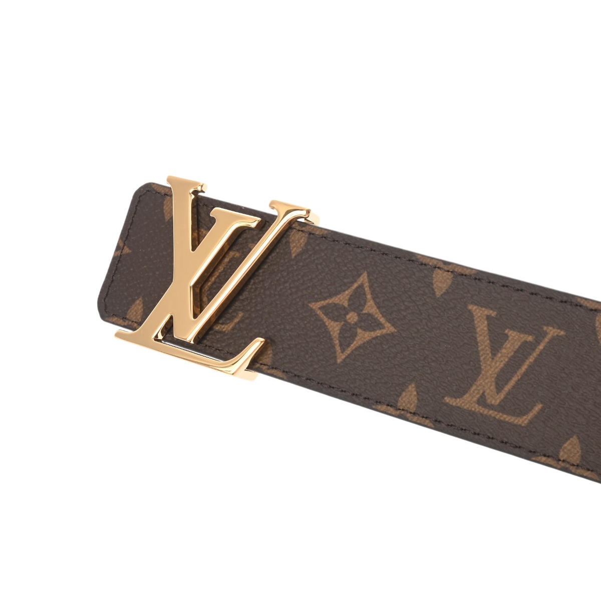 ルイ ヴィトン モノグラム ベルト LV イニシャル 40mm リバーシブル