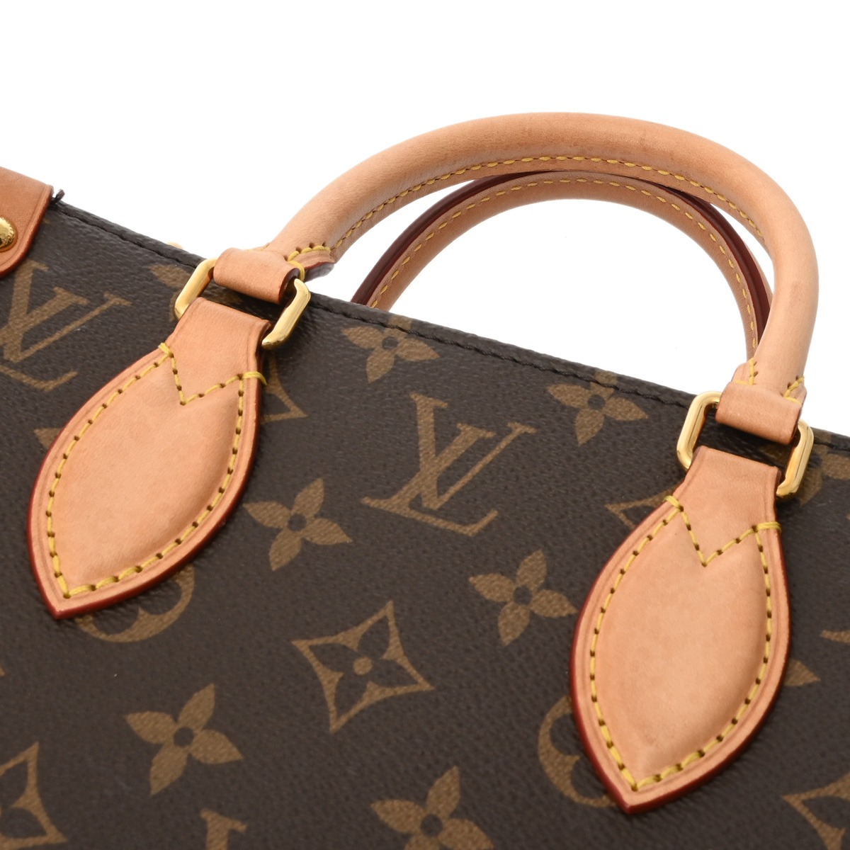 ルイ ヴィトン モノグラム サックプラ BB 新型 ブラウン M45847