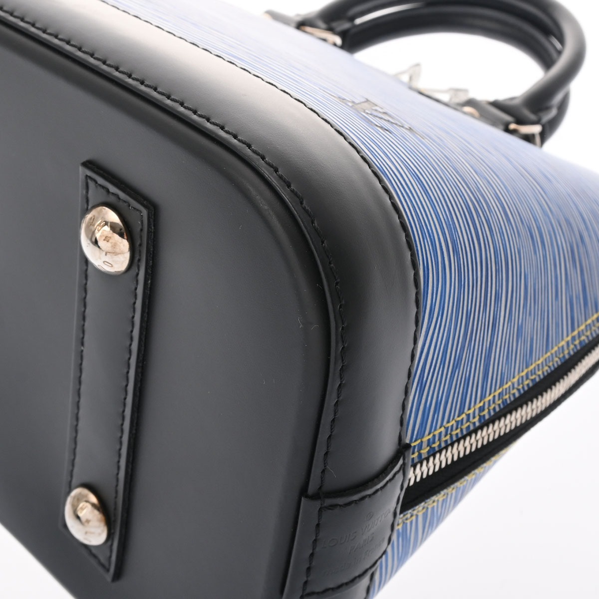 ルイ ヴィトン エピデニム アルマ PM ブルー M51052 エピデニム