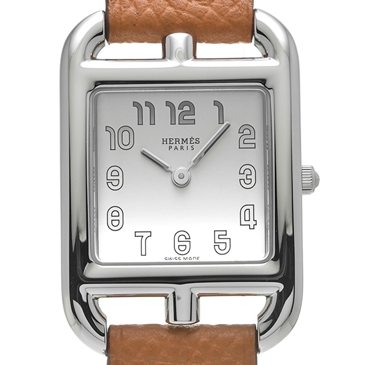 エルメス ケープコッド ドゥブルトゥール CC1.210 シルバー レディース