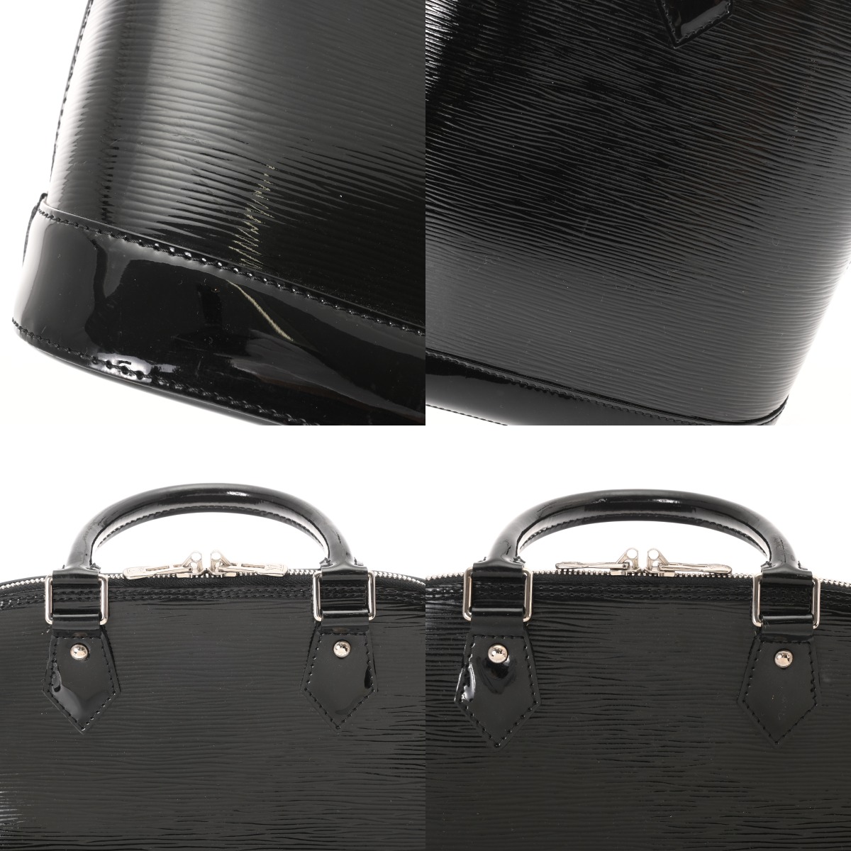 ルイヴィトン エピ アルマ PM ノワールエレクトリック M4032N レザー