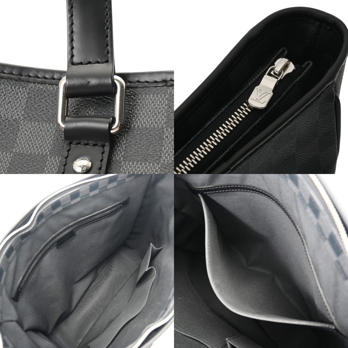 ルイ ヴィトン ダミエグラフィット タダオ PM ブラック/グレー N41259