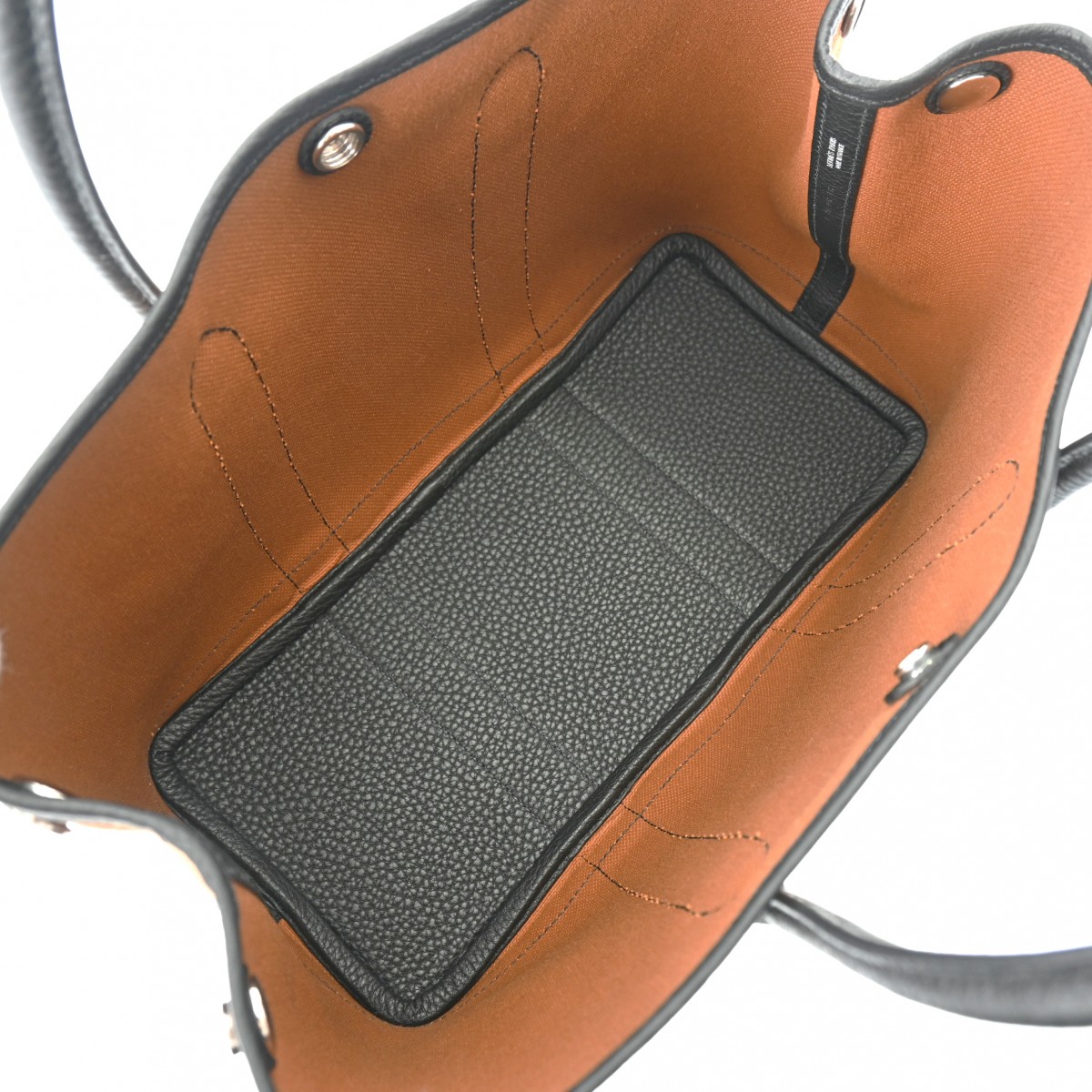 エルメス ガーデンパーティ TPM フォーブ/ブラック ネゴンダ/トワル