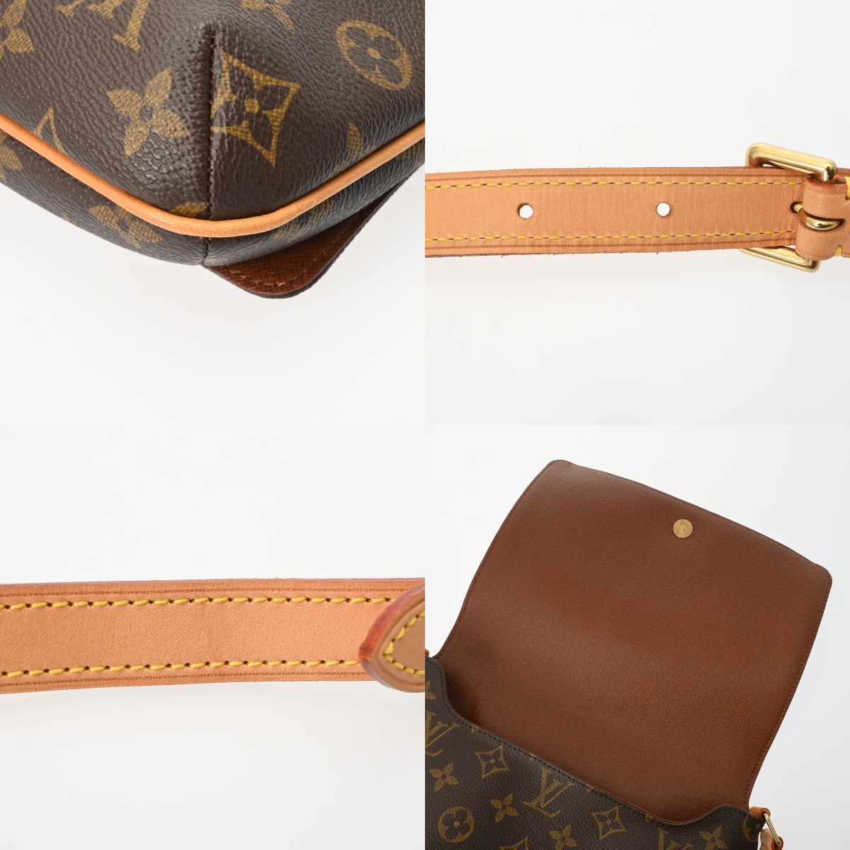 ルイ ヴィトン モノグラム ミュゼットタンゴロング ブラウン M51257