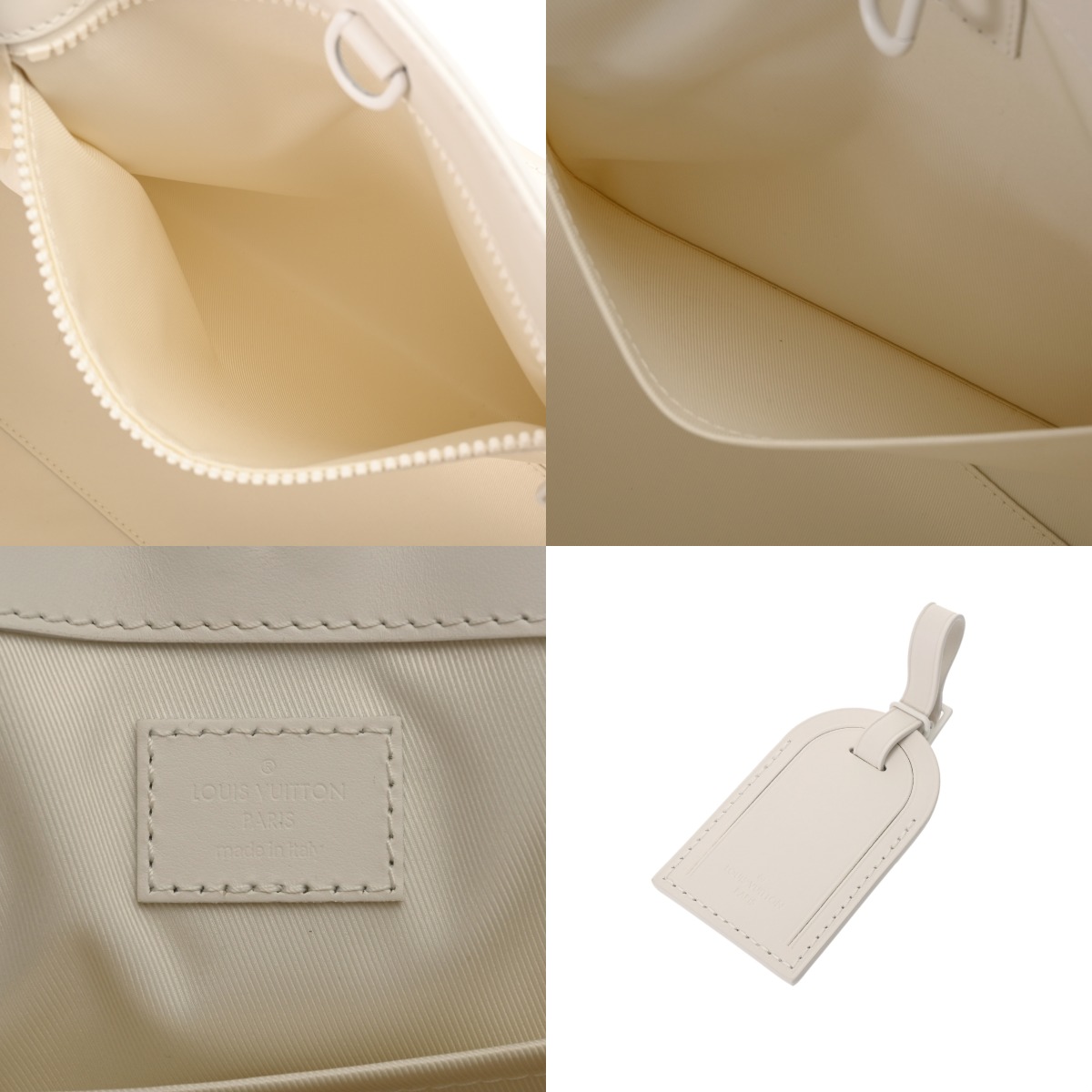 ルイヴィトン モノグラムアンプラント サックプラ 24H ホワイト M24383