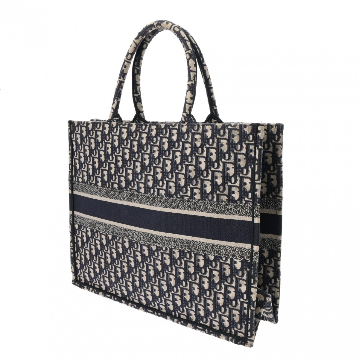 ディオール ブックトートラージ エクリュ/ブルー M1286ZRIW M828