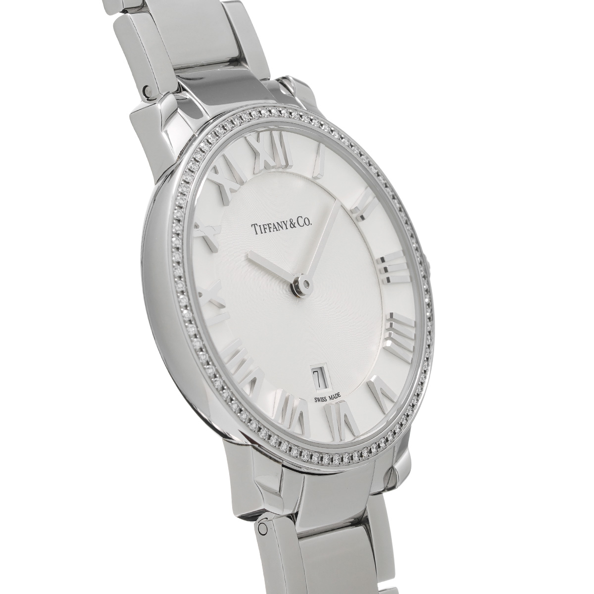 ティファニー アトラス 2ハンド 34876177 シルバー レディース 時計