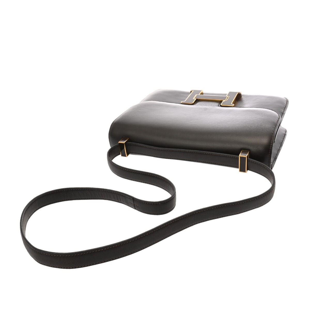 エルメス コンスタンス 23 ショコラ ボックスカーフ レディース バッグ