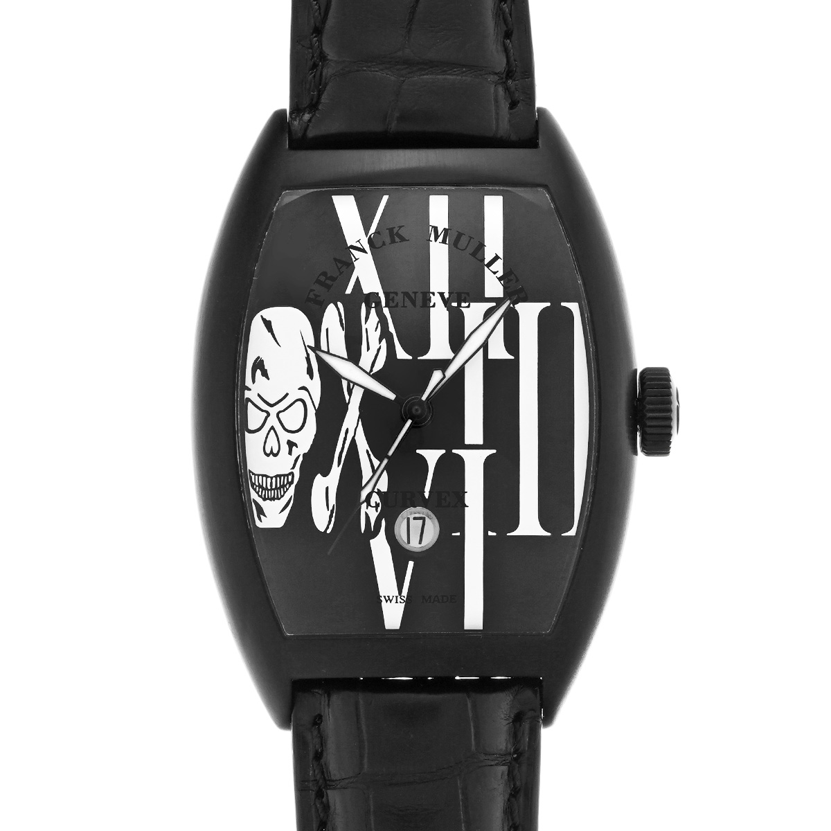 フランクミュラー トノウカーベックス ゴシック アロンジェ ノアール