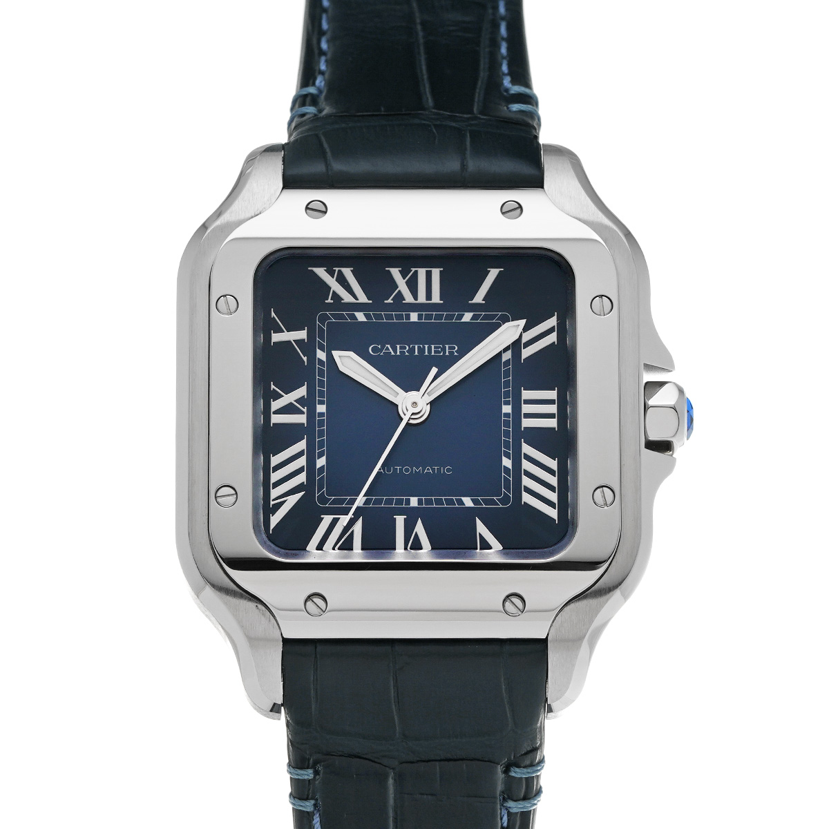 カルティエ サントス ドゥ カルティエ MM WSSA0063 ブルー