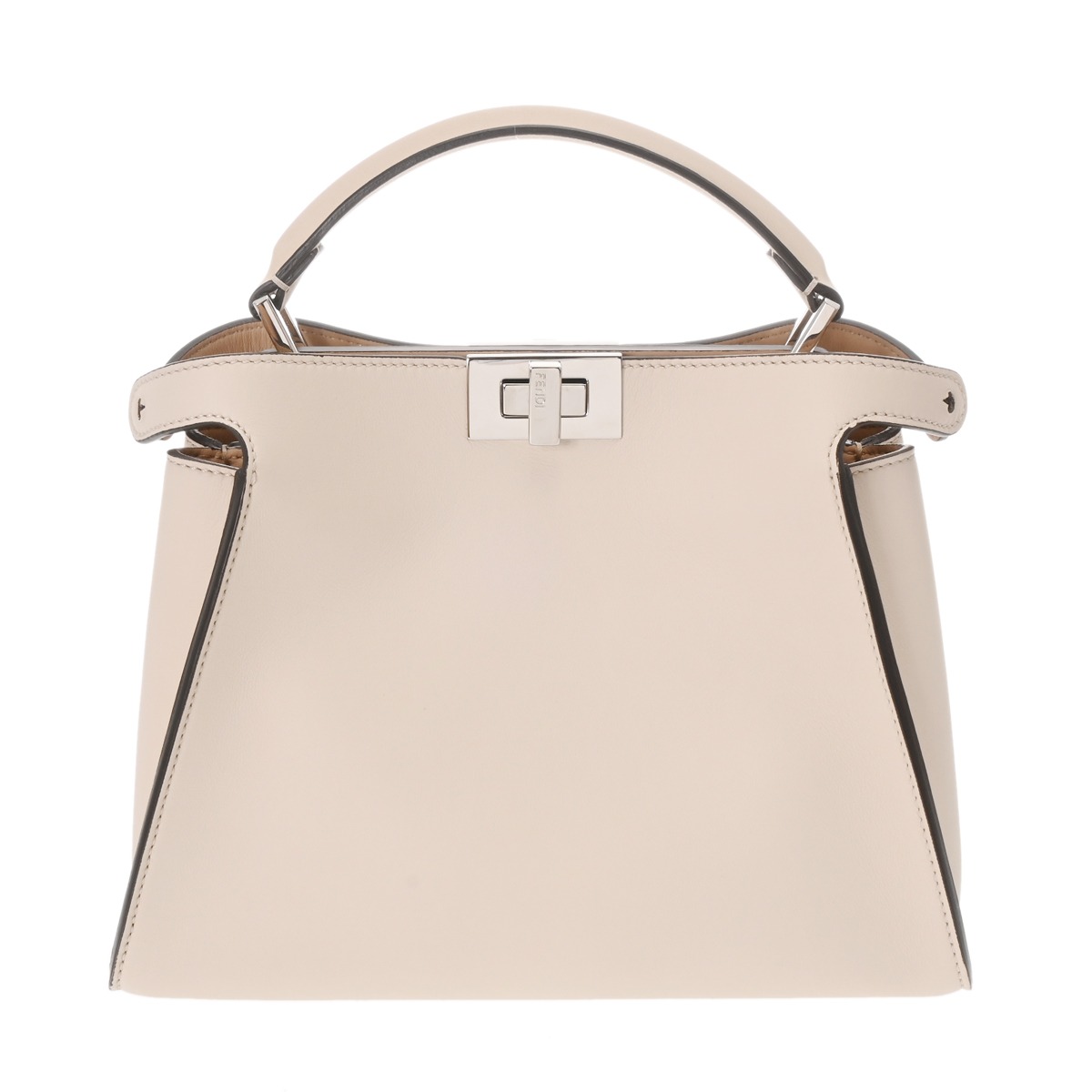 フェンディ ピーカブー エッセンシャリー アイボリー 8BN302 カーフ