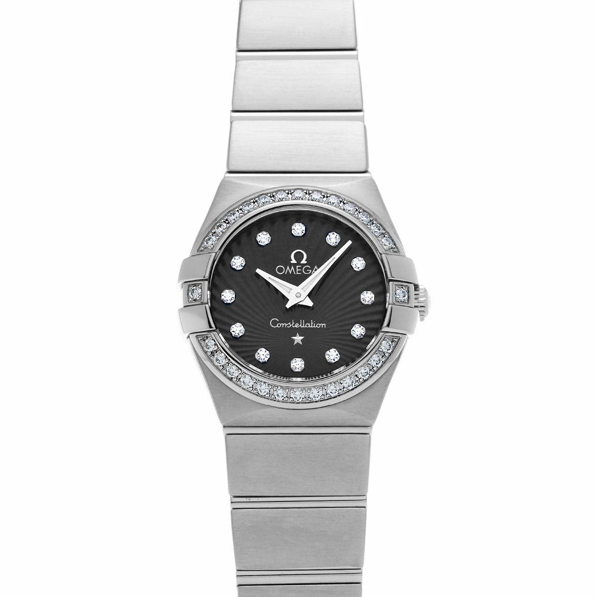 オメガ コンステレーション クォーツ 123.15.24.60.51.001 ブラック
