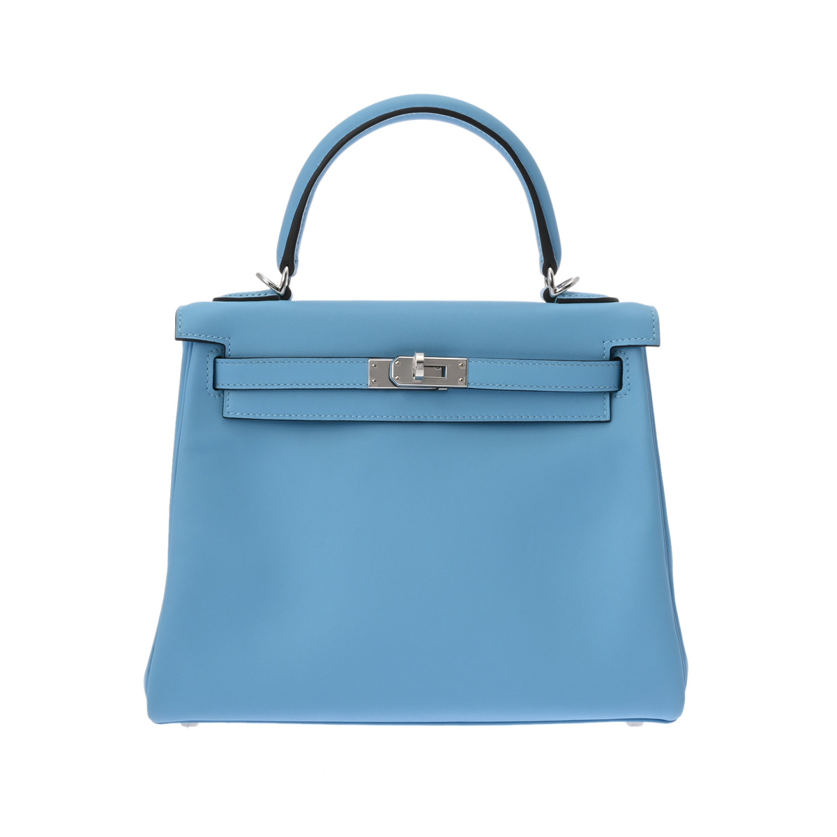 エルメス ケリー 25 内縫い セレステ ヴォースイフト レディース