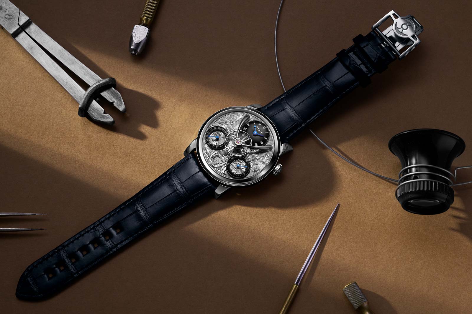 Hand Engraved and Unique, the MB&F LM Split Escapement “Eddy