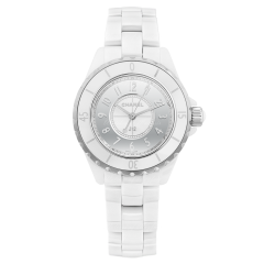 Chanel J12 White Ceramic Quartz 38mm H3214 | Buy Online Watches of