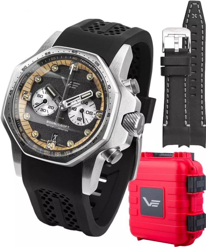 Vostok Europe VK64-640A698 - Atomic Age Sakharov Line Chrono