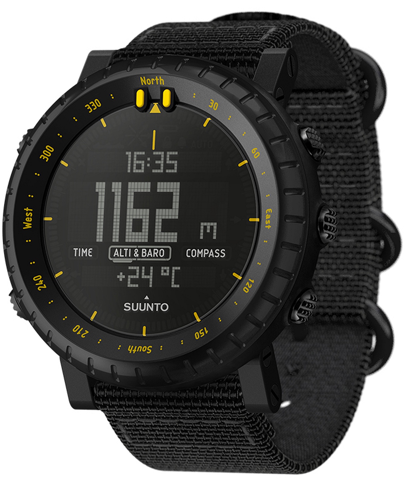 Suunto SS050276000 - Core Black Yellow Watch • Watchard.com