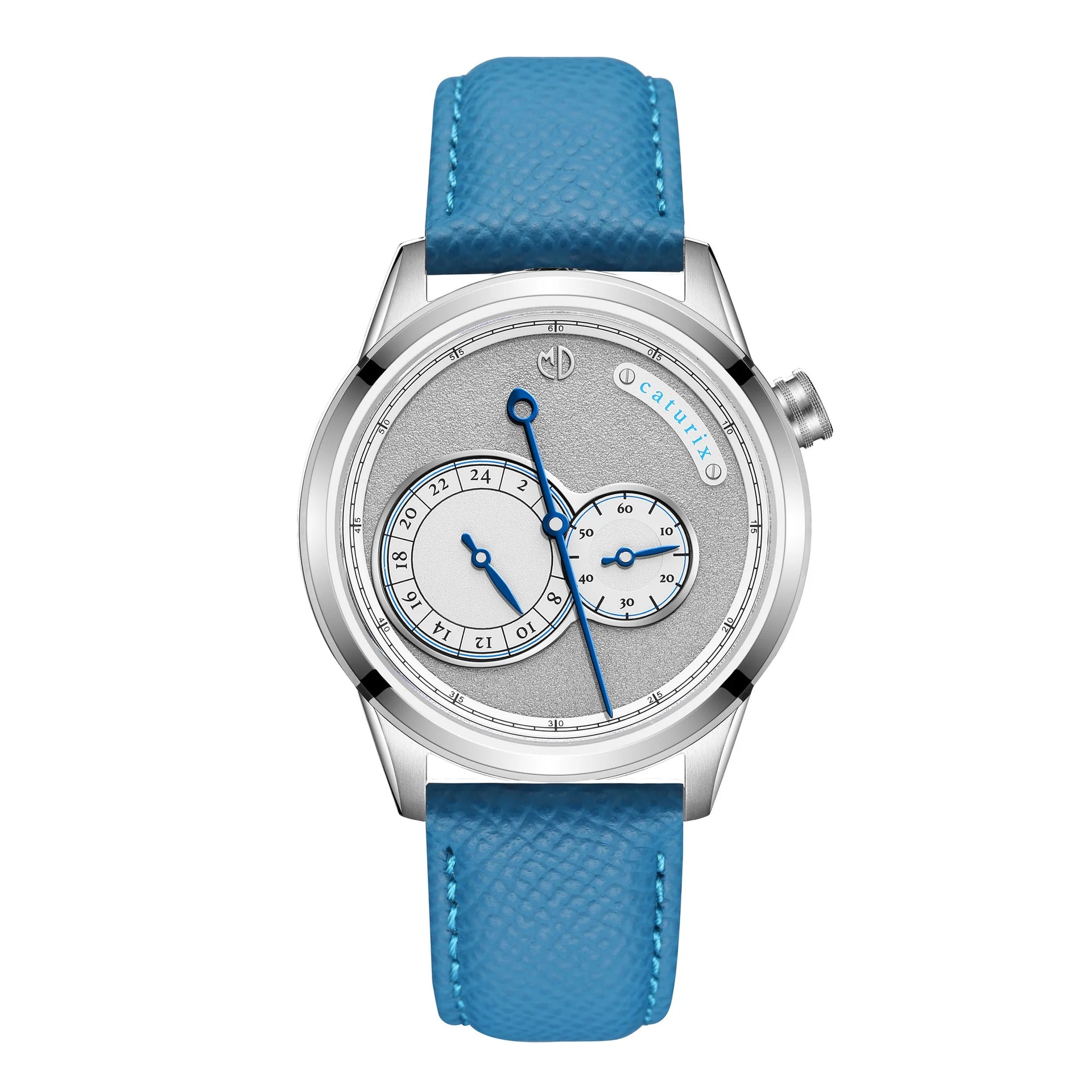 MD Watches Studio - Supernatural - Caturix - Sky Blue Leather