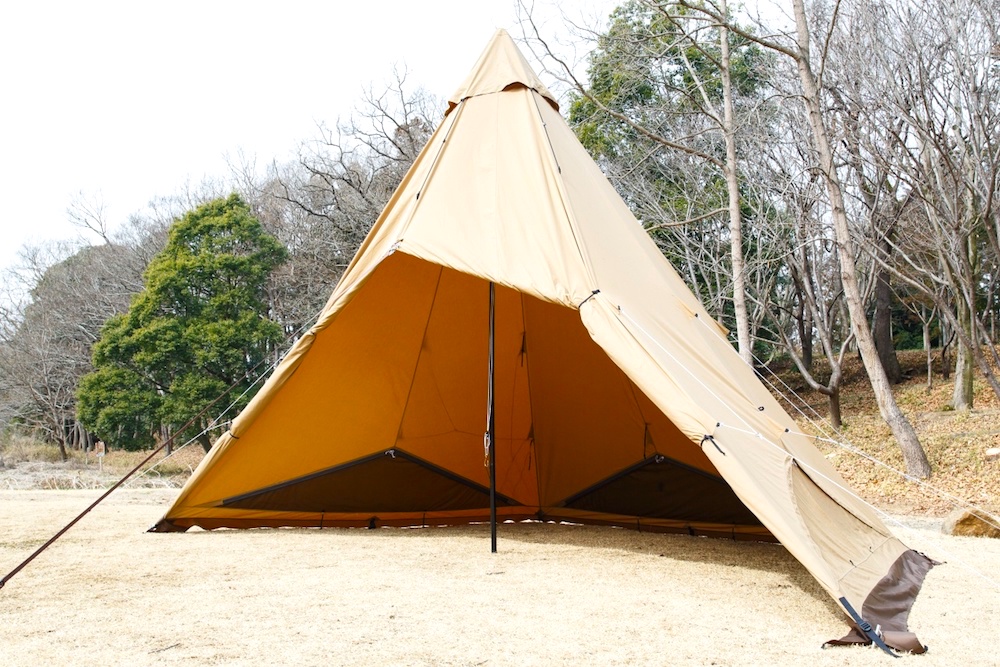 テンマクデザインの人気定番テント「サーカスTC」が、ファミキャンにも