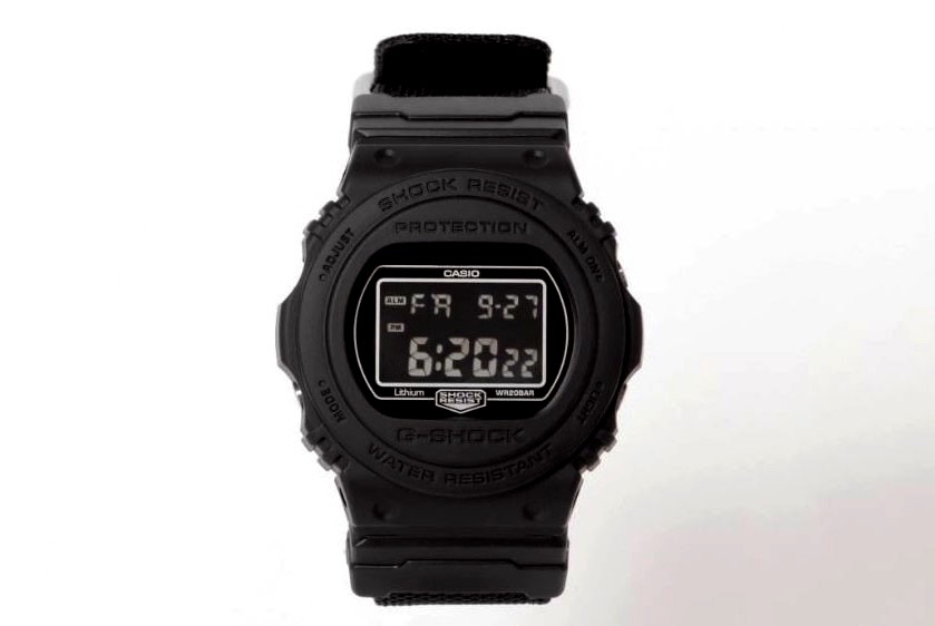 人気のアーバンリサーチ限定G-SHOCK最新作は、コーデュラバンド採用の