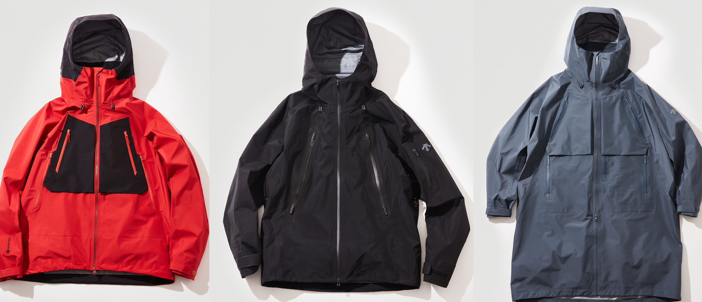 大人気の「デサント オルテライン」から、ゴアテックス搭載の新作続々