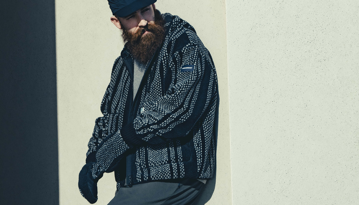 ディセンダントとヘリーハンセンが再コラボ。迫力満点の生地で魅せる