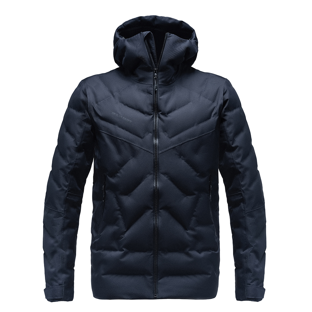 世界初のレーザー接合ダウンジャケット。防寒性MAXな、マムートの渾身