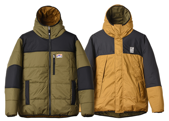 スタンダード カリフォルニアのプリマロフト採用ジャケットは