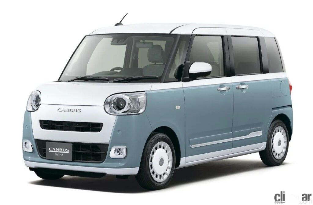 新型ダイハツ「ムーヴ・キャンバス」、2代目は愛らしい「ストライプス